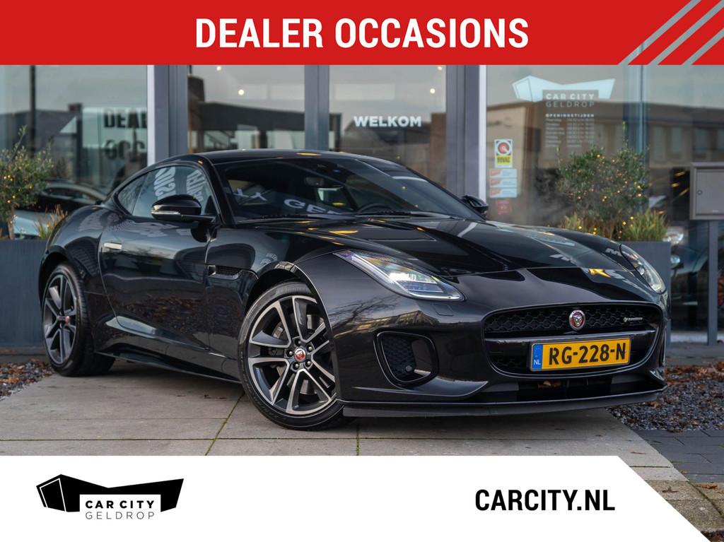 Jaguar F-TYPE P300 R-Dynamic / Memory / Pano / Cruise / Came, Automaat, 4 cilinders, Met garantie (alle), Zwart