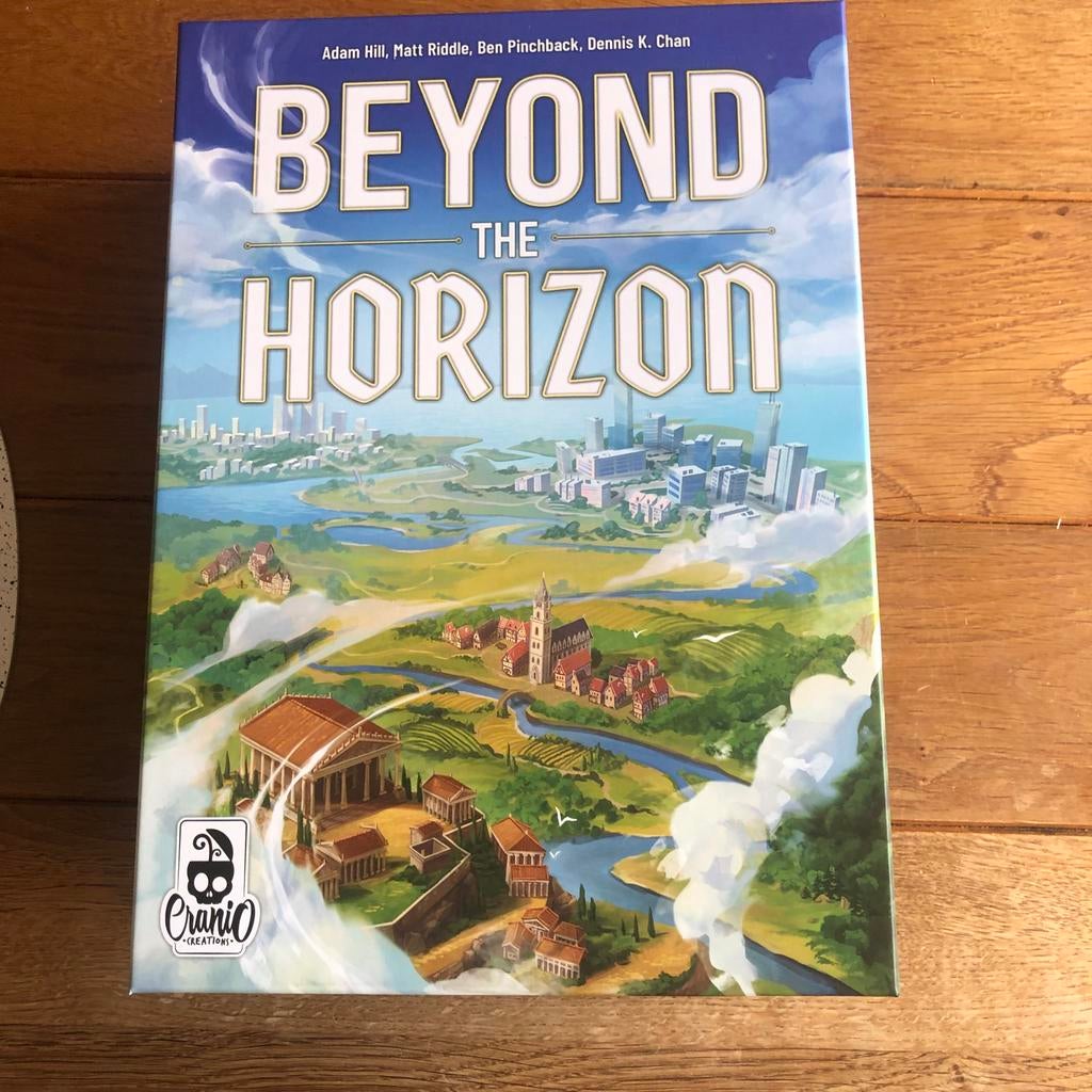 Beyond the Horizon - Cranio Creations (incl. promo set), Een of twee spelers, Ophalen of Verzenden, Zo goed als nieuw