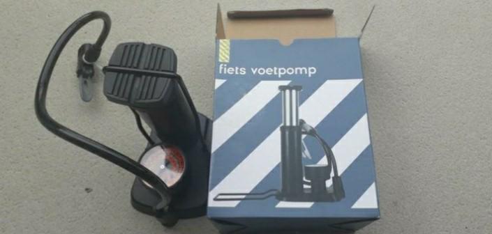 Compacte mini VELO voetpomp met drukmeter, Ophalen of Verzenden, Drukmeter, Nieuw