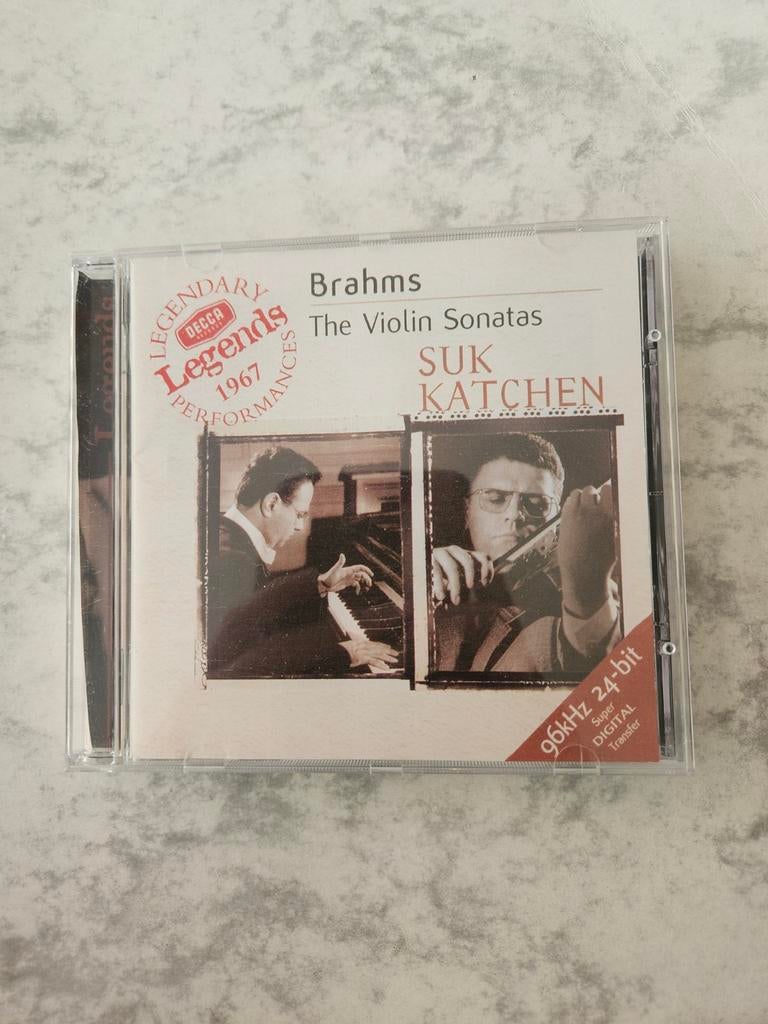 Brahms: The Violin Sonatas - Josef Suk & Julius Katchen (Dec, Cd's en Dvd's, Cd's | Klassiek, Ophalen of Verzenden, Romantiek
