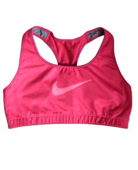 Nike Dri-Fit sport bh, top, fuchsia/roze, Mt. S, Verzenden, Nike, Roze, Maat 36 (S)