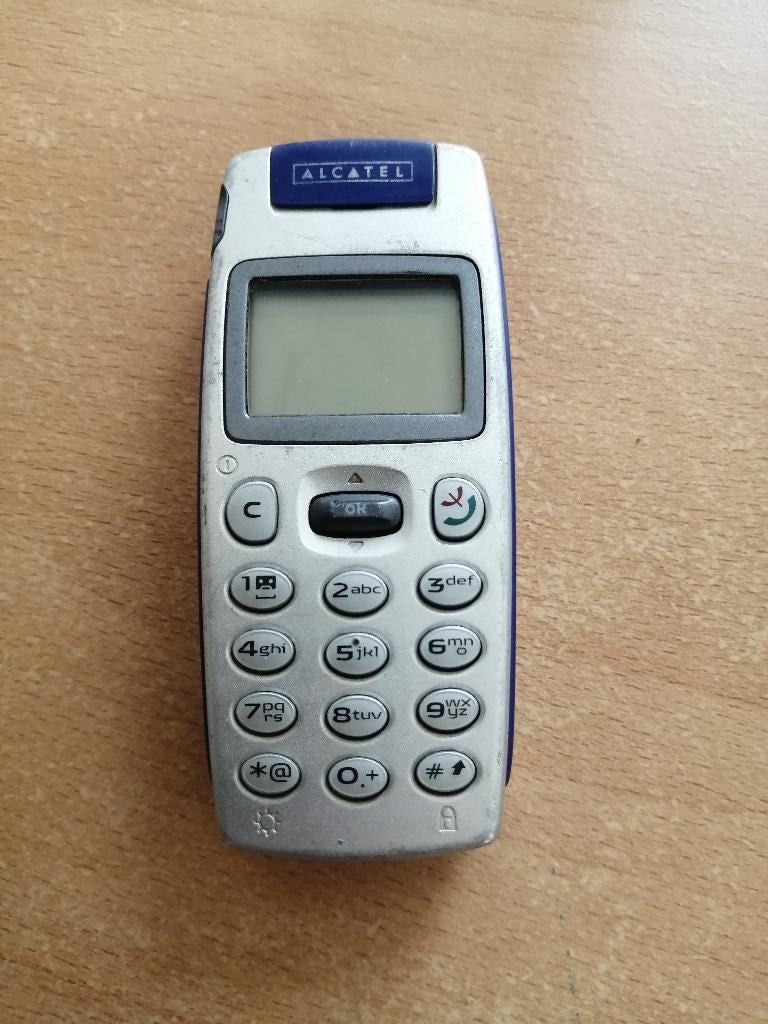 OP=OP!!! VINTAGE NOSTALGISCHE ALCATEL GSM WERKING ONBEKEND, Ophalen of Verzenden, Gebruikt, Geen camera, Klassiek of Candybar