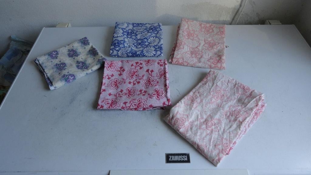 Kussenslopen, ouderwets, 5 stuks, Ophalen of Verzenden