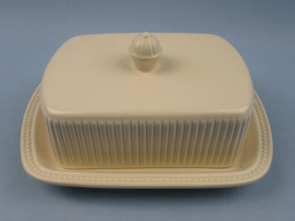 Wedgwood Windsor Botervloot puntgaaf, Overige typen, Ophalen of Verzenden, Zo goed als nieuw, Wedgwood