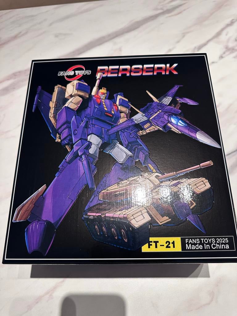 Fans Toys FT-21 Berserk Transformers Figuur Nieuw, Verzamelen, Transformers, Overige generaties, Ophalen of Verzenden, Nieuw