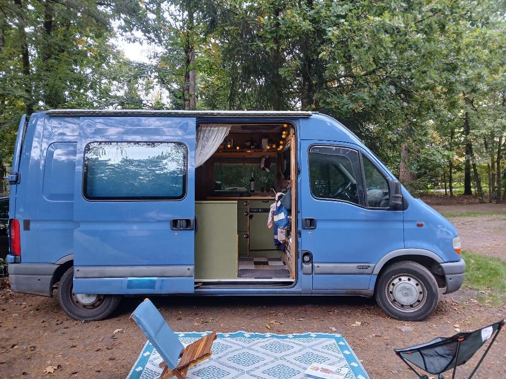 Renault Master camper, Auto's, 2139 kg, 2000 kg, Origineel Nederlands, Particulier
