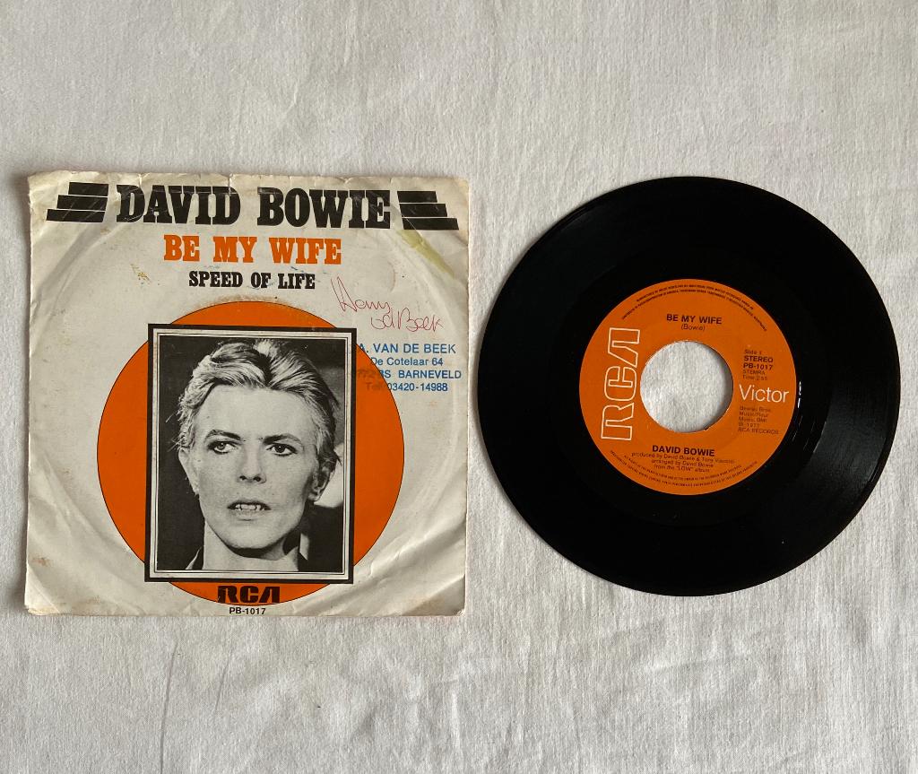 David Bowie – Be My Wife, Cd's en Dvd's, Gebruikt, 7 inch, Single, Ophalen of Verzenden