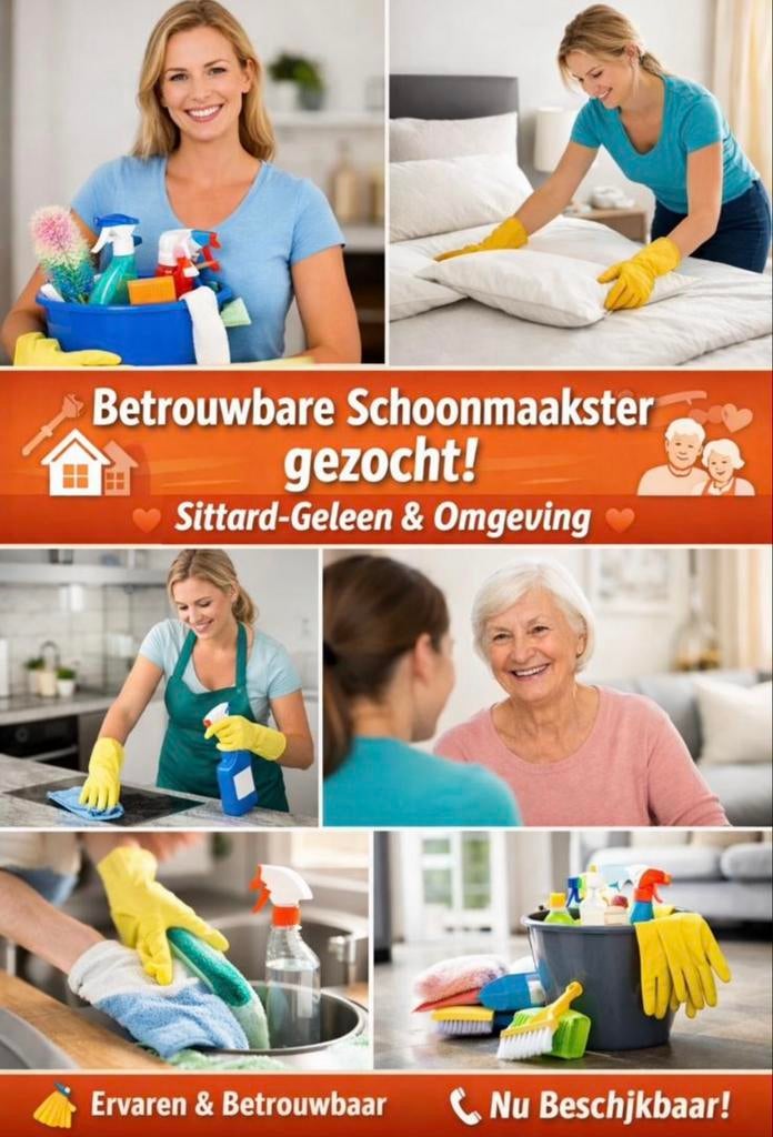 Zorg & Schoon aan huis - Sittard Geleen, Schoonmaken woning