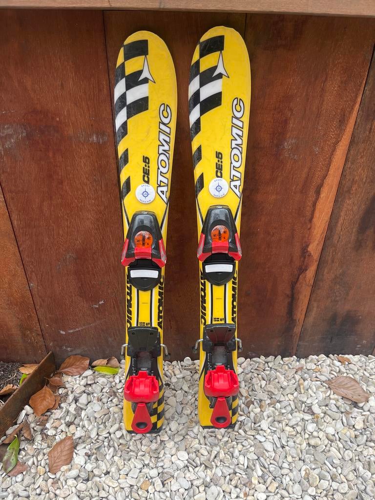 Atomic kinderski's - perfect voor de kinderweide, Gebruikt, 100 tot 140 cm, Ophalen of Verzenden, Atomic