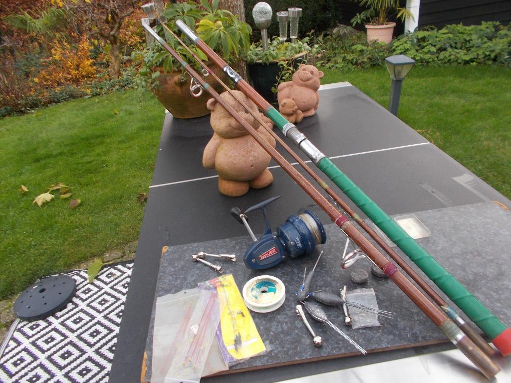 complete strand / zeehengelset, Watersport en Boten, Hengelsport | Zeevissen, Ophalen, Gebruikt, Complete set