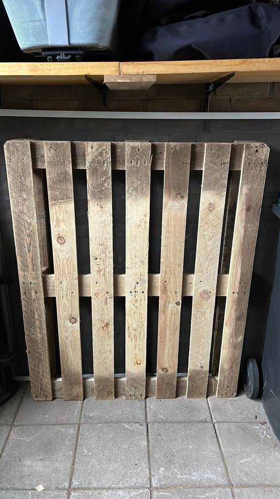 Pallet, Zo goed als nieuw, 50 mm of meer, Minder dan 200 cm, Vuren