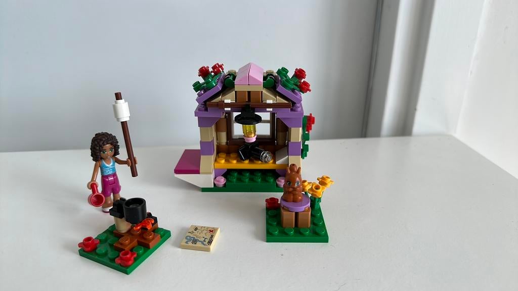 Lego friends 41031 Andrea’s berghut compleet, Ophalen of Verzenden, Zo goed als nieuw