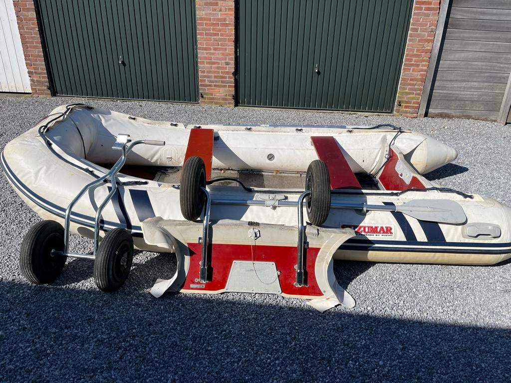 Suzumar DS 360 alu, Watersport en Boten, Aluminium, Gebruikt, Benzine, Minder dan 70 pk