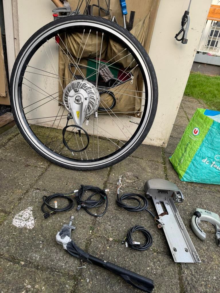 Sparta F8e C3 voorwiel motor voorvork achterwiel onderdelen, Fietsen en Brommers, Ophalen of Verzenden, Zo goed als nieuw