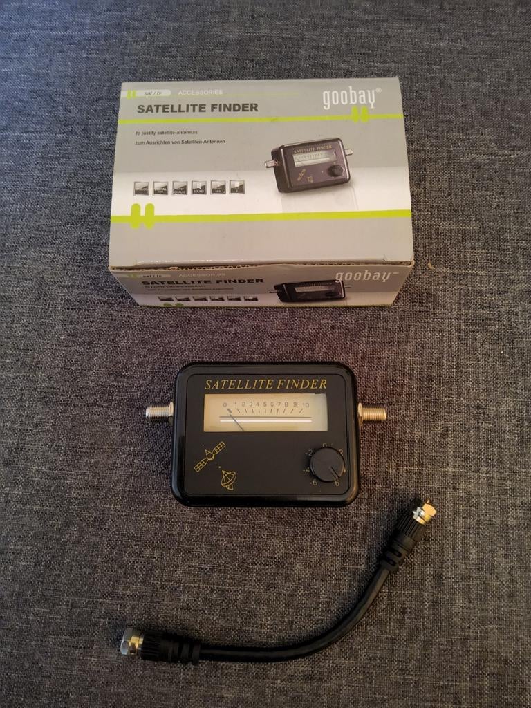 Goobay Satelliet Finder voor Canal Digitaal, Audio, Tv en Foto, Schotelantennes, Ophalen of Verzenden, Gebruikt, (Schotel)antenne-accessoires