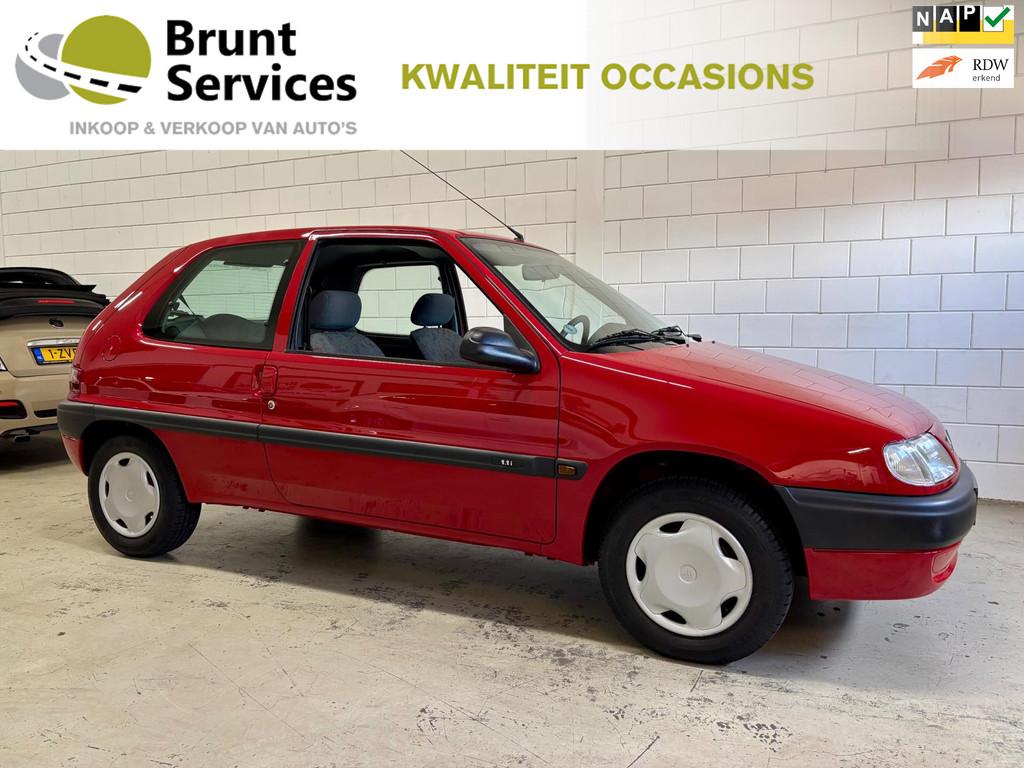 Citroen Saxo 1.1i X Bj.98|Stuurbekrachtiging|Nieuw Staat !, Zwart, 4 cilinders, Saxo, 60 pk
