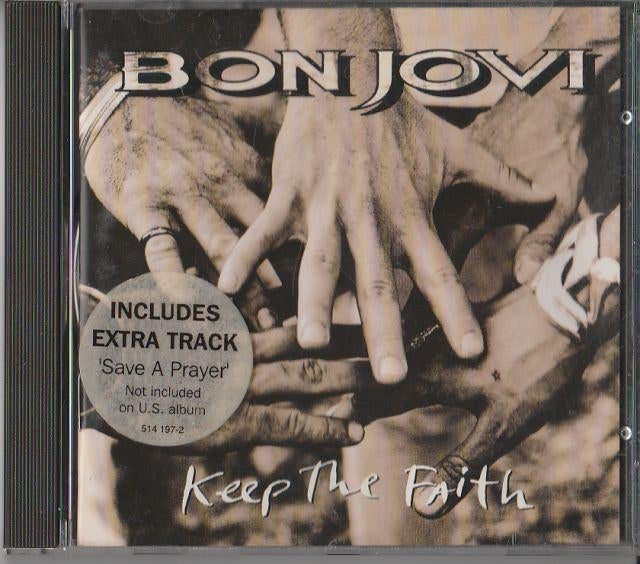 CD Bon Jovi Keep the Faith, Ophalen of Verzenden, Zo goed als nieuw, Poprock