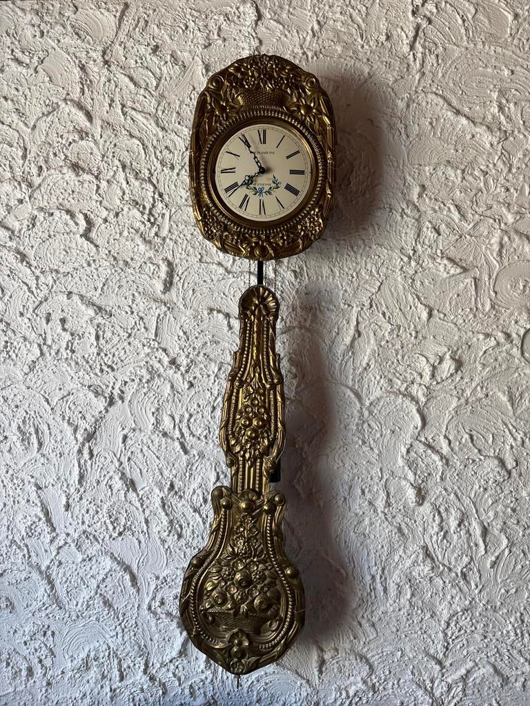 Antieke Louis Jaquine S.T. Etienne wandklok, Ophalen