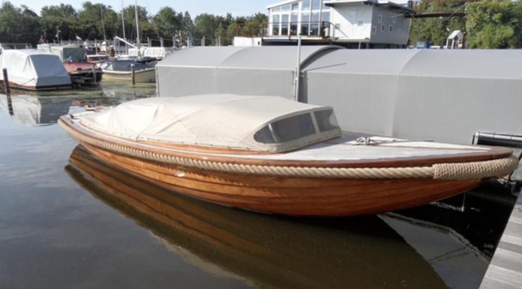 Teakhouten Vlet Indonesie, Watersport en Boten, Gebruikt, Hout, Overige brandstoffen, 6 meter of meer