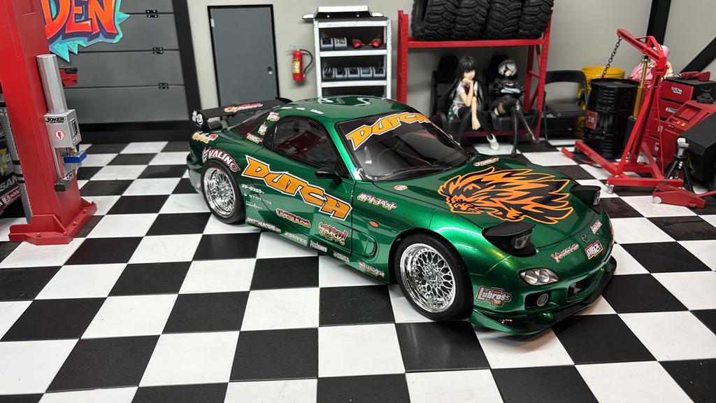 Tamiya Drift Body Mazda RX7, Hobby en Vrije tijd, Ophalen of Verzenden, Nieuw, Onderdeel