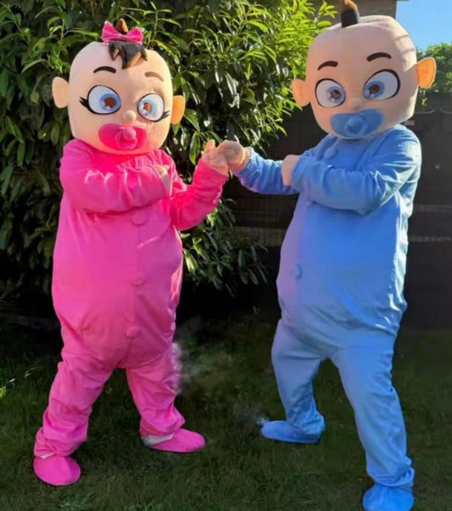 Gender Reveal mascotte, Hobby en Vrije tijd, Feestartikelen | Verhuur, Ophalen, Nieuw, Geboorte of Huwelijk