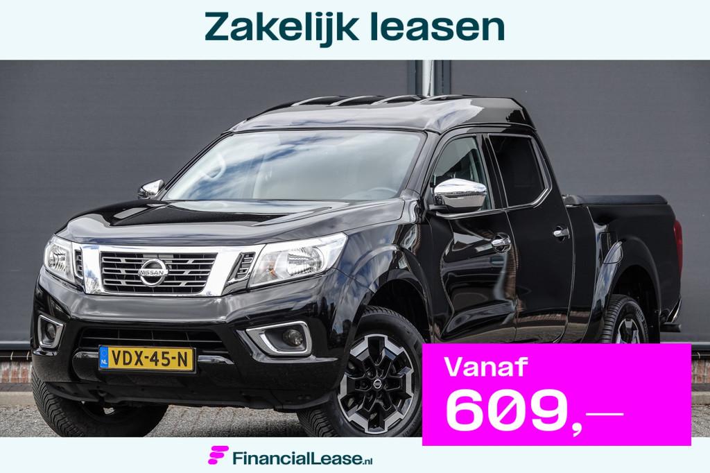 Nissan Navara 2.3dCi 190Pk Aut. | Double Cab | 5-Persoons |, Automaat, Stof, Gebruikt, Zwart