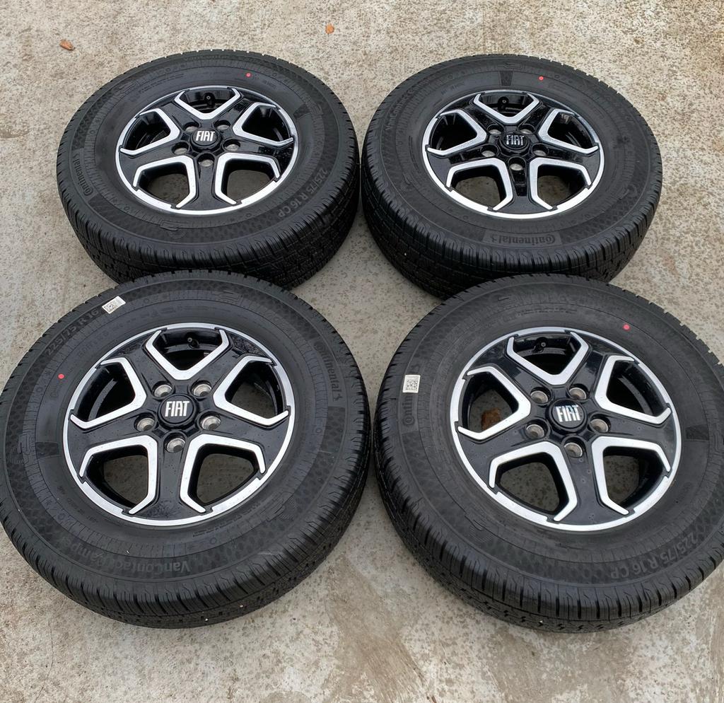 Originele Fiat Ducato Citroën Jumper Camper velgen en banden, Bestelwagen, 16 inch, Banden en Velgen, Nieuw