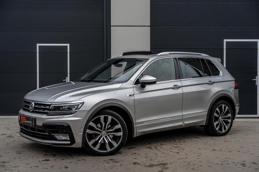 Volkswagen Tiguan 2.0 TDI 4Motion Highline R Line PANO FULL!, Automaat, Euro 6, 4 cilinders, Bedrijf