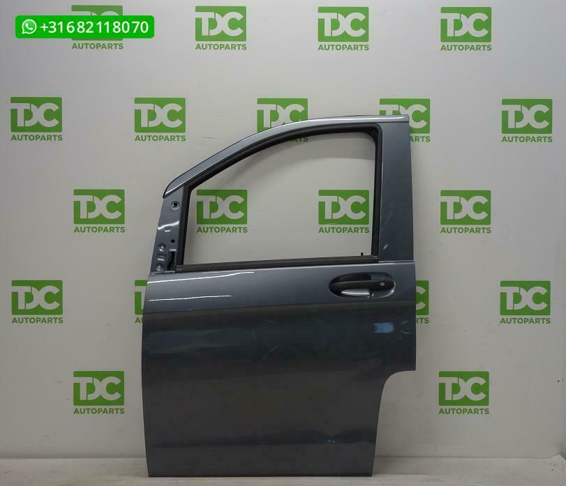 Mercedes Vito W447 ('14-'23) Voorportier links donkergrijs, Gebruikt, Deur, Mercedes-Benz, Voor