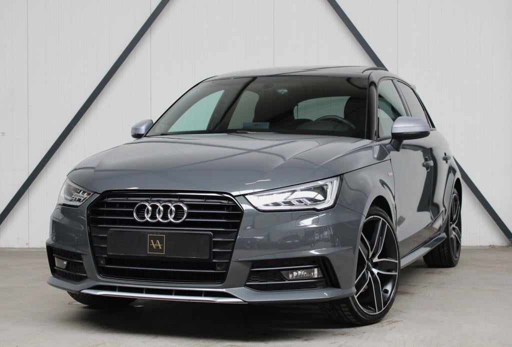 Audi A1 Sportback 1.4 TFSI S-Line sport l Panoramadak l LED, Auto's, Audi, 125 pk, Zwart, 4 cilinders, 4 stoelen