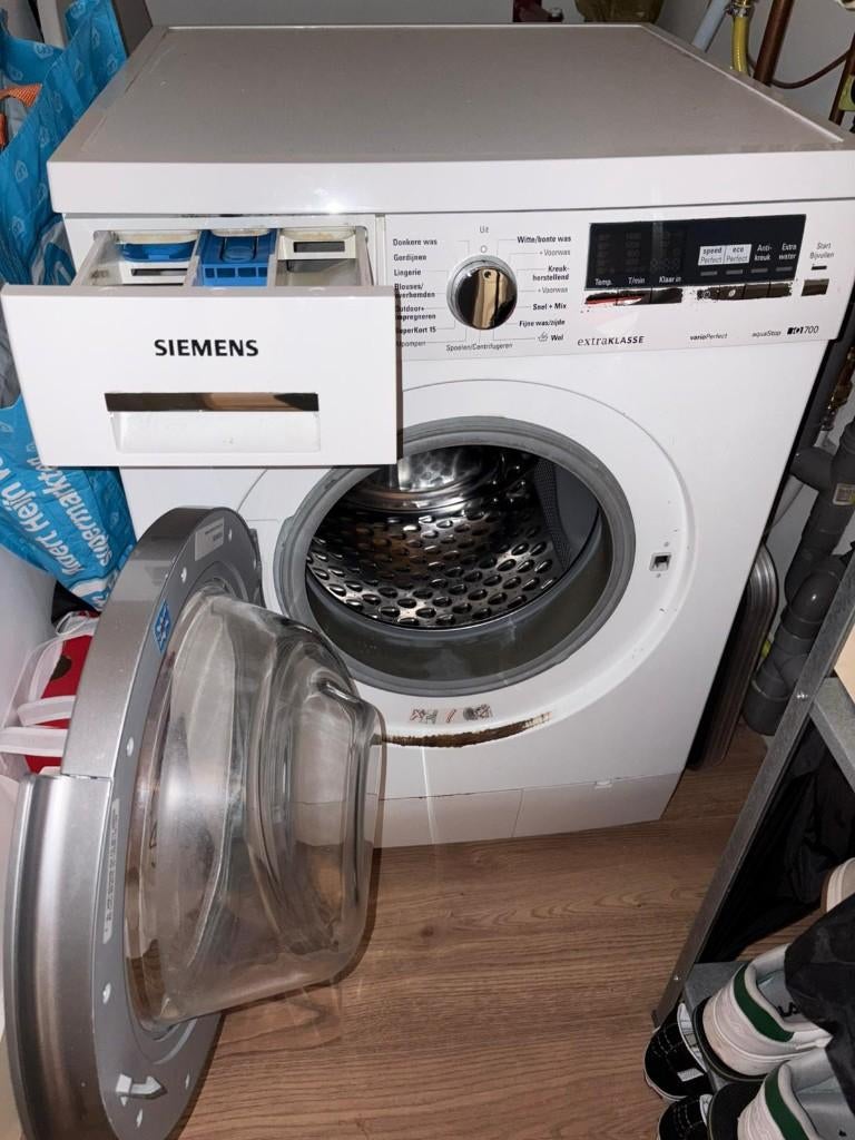 Siemens wasmachine, Witgoed en Apparatuur, Wasmachines, Ophalen, Gebruikt, 1200 tot 1600 toeren, 85 tot 90 cm