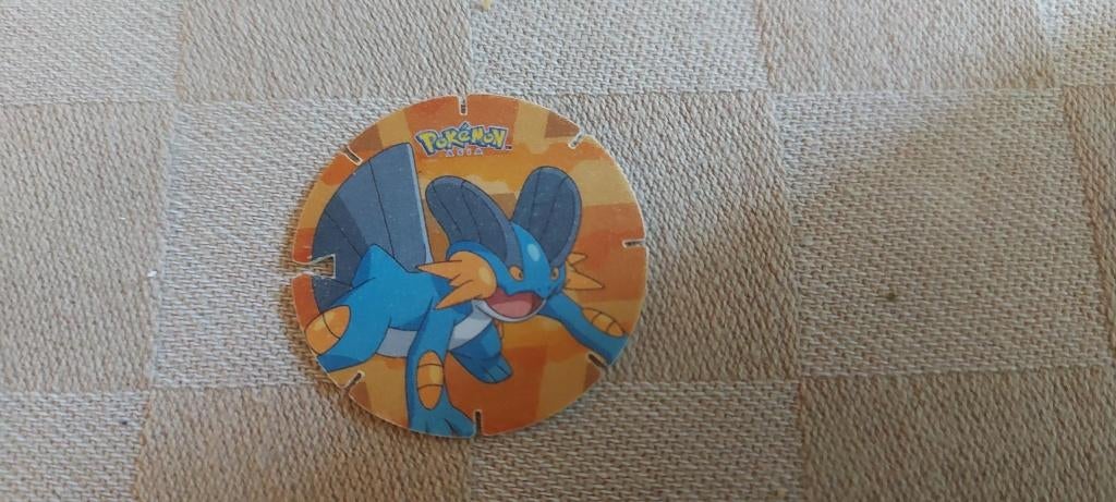 flippo pokemon chiki balls zeldzaam Swampert fraai, Verzamelen, Ophalen of Verzenden, Losse flippo's