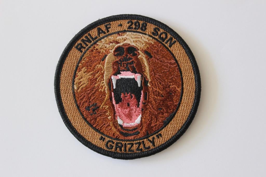 patch 298 sqn  rnlaf  ch-47f, Verzamelen, Verzenden, Zo goed als nieuw, Patch, Badge of Embleem