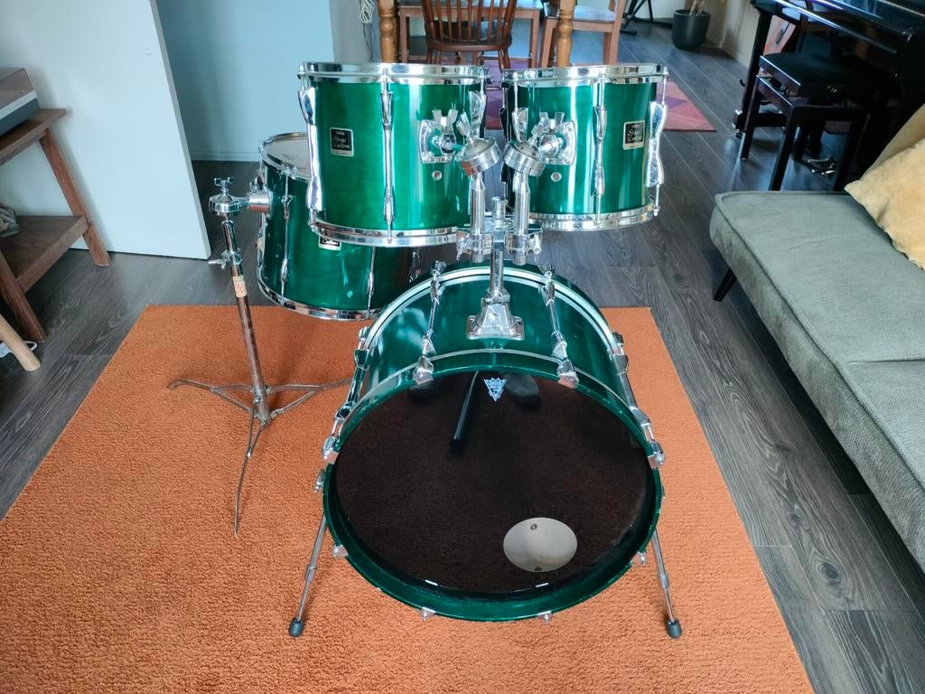 Yamaha Stage Custom 1e generatie, Marina Green, 10/12/14/22, Ophalen, Gebruikt, Yamaha