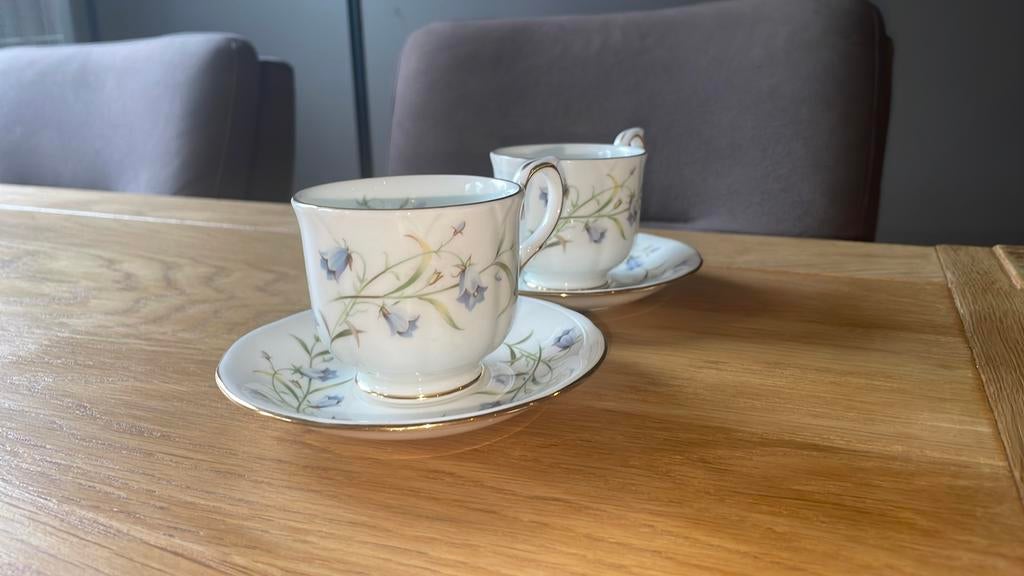 2st Engelse Kop & Schotels merk Duchess, Ophalen, Nieuw, Porselein, Kop en/of schotel