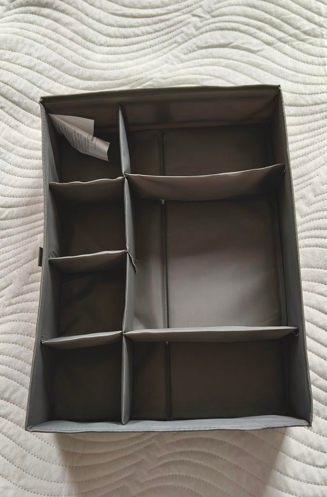 Doos met vakken voor kleding, Ophalen, 25 tot 50 cm, 50 tot 100 cm, Minder dan 100 cm