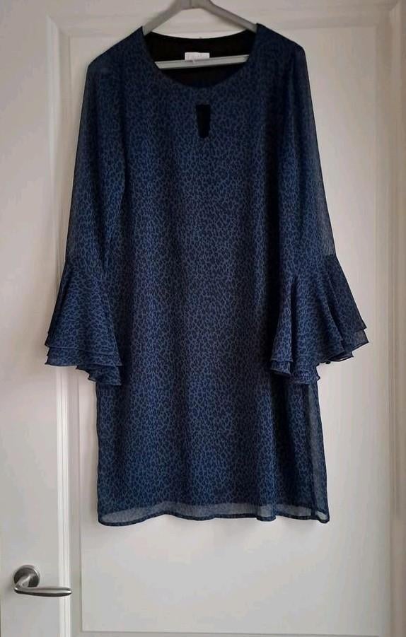 Freebird dames jurk maat L - Stijlvol en comfortabel, Blauw, Maat 42/44 (L), Ophalen of Verzenden, Zo goed als nieuw