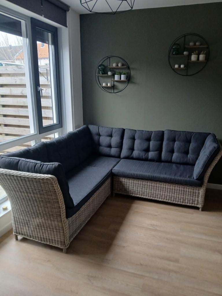 Zo goed als nieuwe Gerlos loungeset met hoge rugleuning, Ophalen, Zo goed als nieuw, Metaal