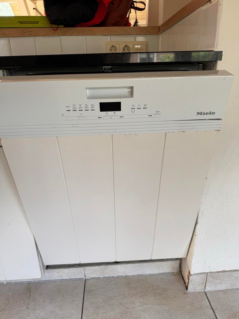 Miele inbouw vaatwasser, Ophalen, Gebruikt, 60 cm of meer, Eco programma