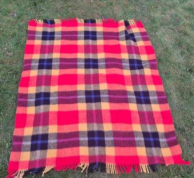 Wollen deken, Ophalen of Verzenden, Zo goed als nieuw