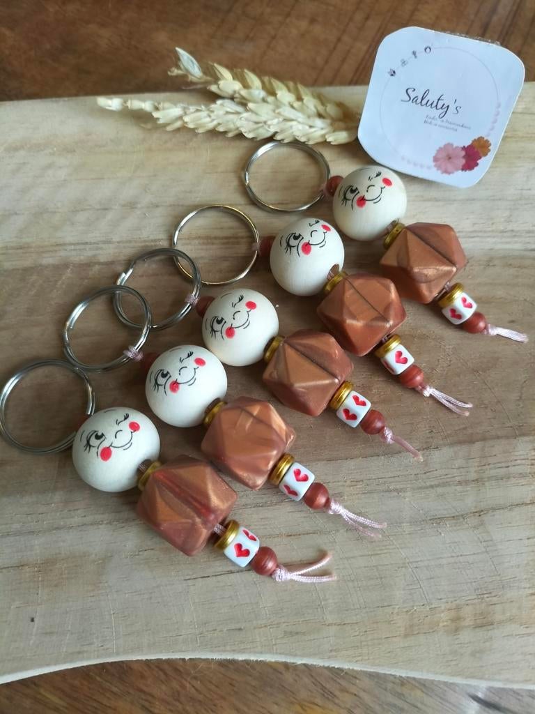 Nieuw • traktatie/bedankje • Gelukspoppetje, Verzamelen, Sleutelhangers, Nieuw, Ophalen of Verzenden, Saluty's kinder- en kraamcadeaus