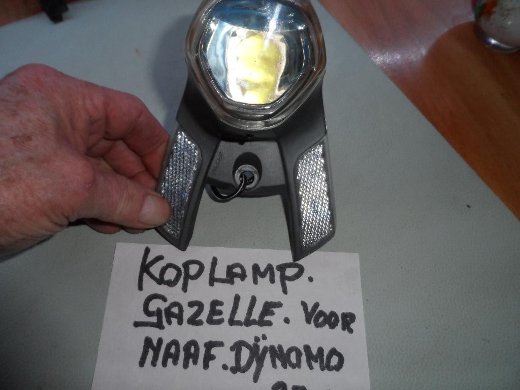 KOPLAMP  VOOR  GAZELLE  en  BATAVUS  koplamp, Fietsen en Brommers, Fietsaccessoires | Fietsverlichting, Waterbestendig, Voorlicht