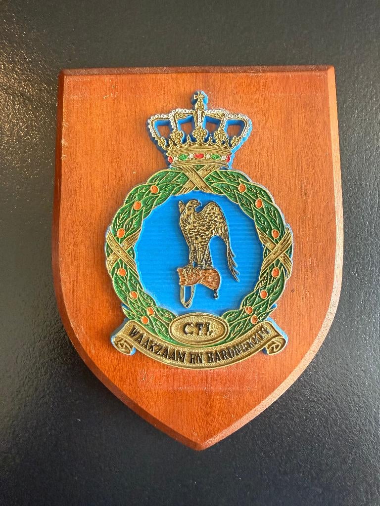 Wapenschild CTL Luchtmacht, Verzamelen, Militaria | Algemeen, Ophalen of Verzenden, Luchtmacht, Nederland, Embleem of Badge