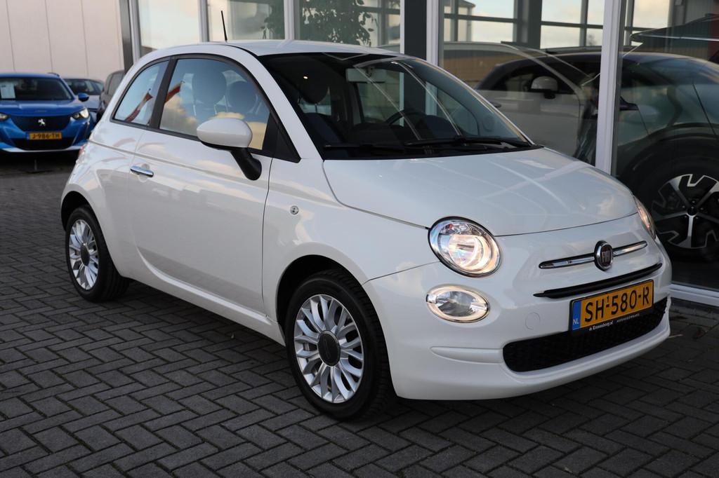 Fiat 500 1.2 Lounge|Cruise control|Airco|Elek. Ramen|, Voorwielaandrijving, Gebruikt, 4 cilinders, 840 kg