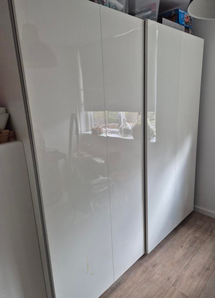 Ikea Pax schuifdeuren met rails 200x200cm, Ophalen