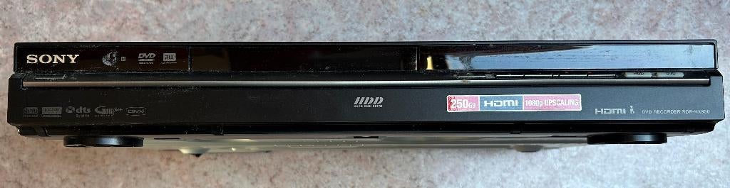 Sony DVD/HD speler RDR-HX950, Gebruikt, Met harddisk, Dvd-recorder, Ophalen of Verzenden