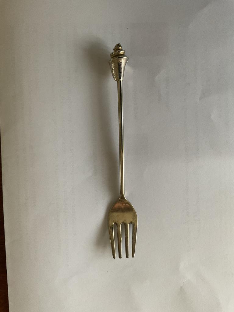 Schelp vorkje, Ophalen of Verzenden, Zo goed als nieuw, Overige materialen, Los bestek