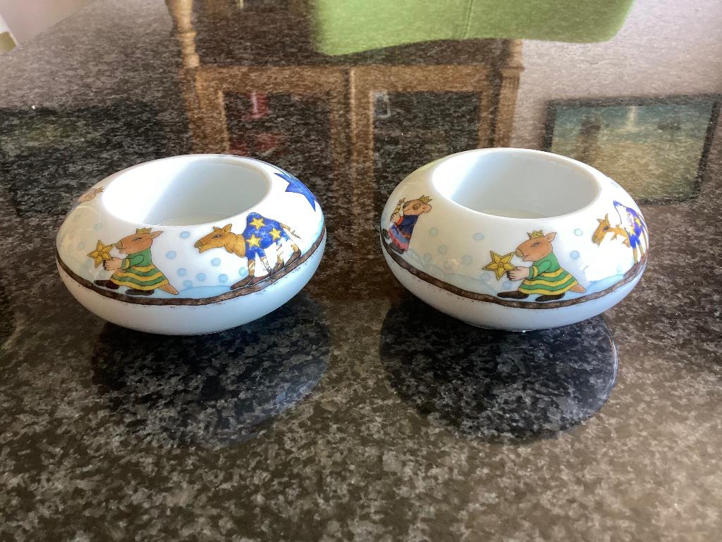 Waxinelichthouder, Arzberg, Antje Vogel, 1997, vintage, Huis en Inrichting, Woonaccessoires | Kandelaars en Kaarsen, Gebruikt