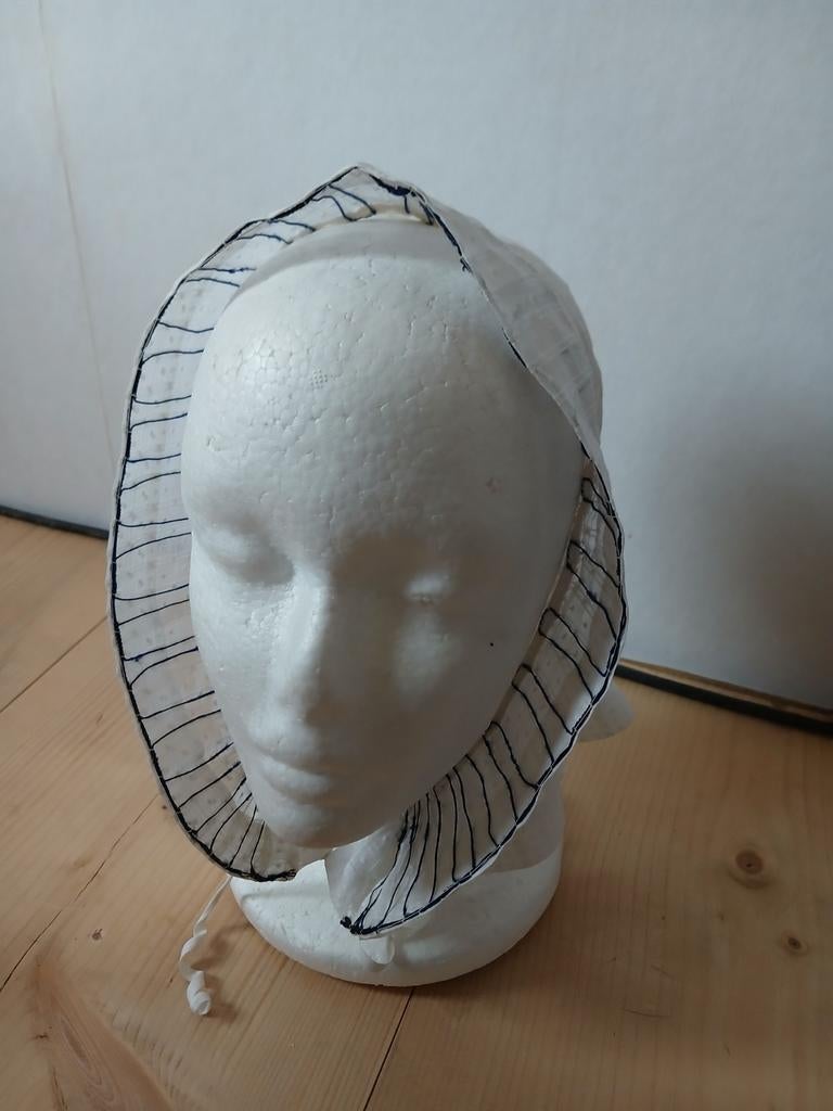 Klederdracht muts Cadzand Zeeland kleding antiek oud streek, Ophalen