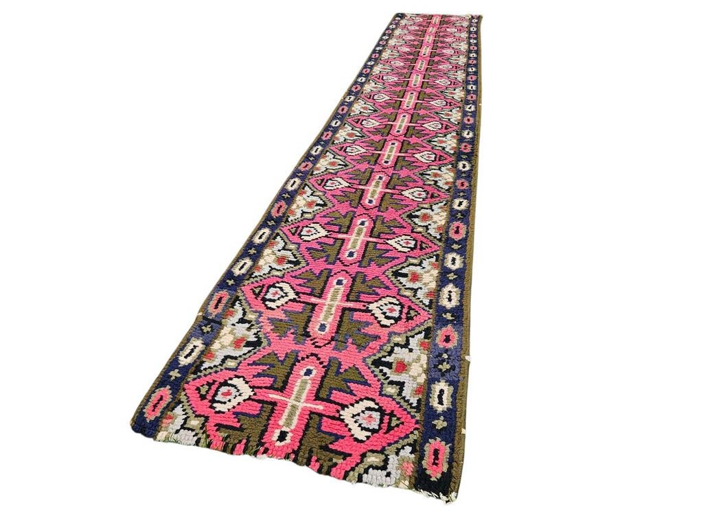 Prachtige vintage loper 60 x 336 cm ** UITVERKOOP **, Gebruikt, 200 cm of meer, Ophalen of Verzenden, 200 cm of meer